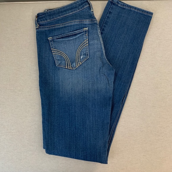 Hollister Medium Blue Jeans Size 5L - Picture 4 of 6